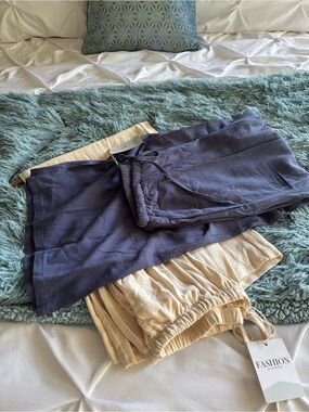 Two Pair Wide Leg Pants